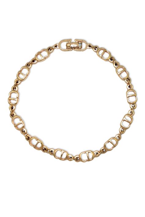 dior bracelet gold price|dior gold chain bracelet.